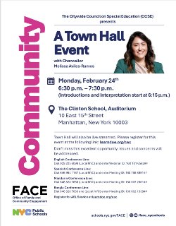 A town hall events